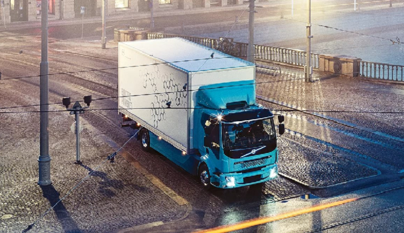 электрический грузовик Вольво FE Elektrik